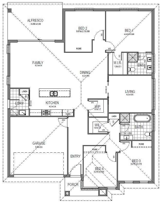 Leppington-Home-and-Land-Packages Floor-plans lot-220-opt2-231023