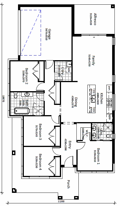 North-Wilton-Home-and-Land-Packages Floorplans lot-1041