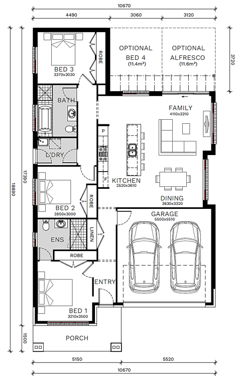 North-Wilton-Home-and-Land-Packages Floorplans lot-1076-opt-3