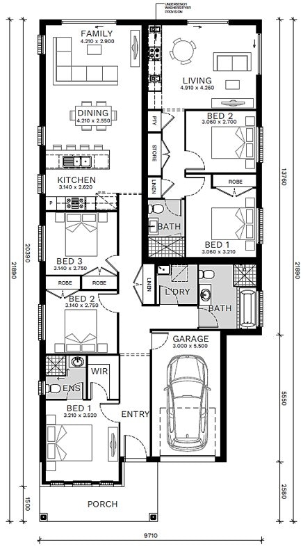 North-Wilton-Home-and-Land-Packages Floorplans lot-1078-option-1