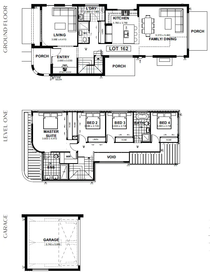 Oran-Park---Marians-Mana Floor-Plans Lot-162-Holliday