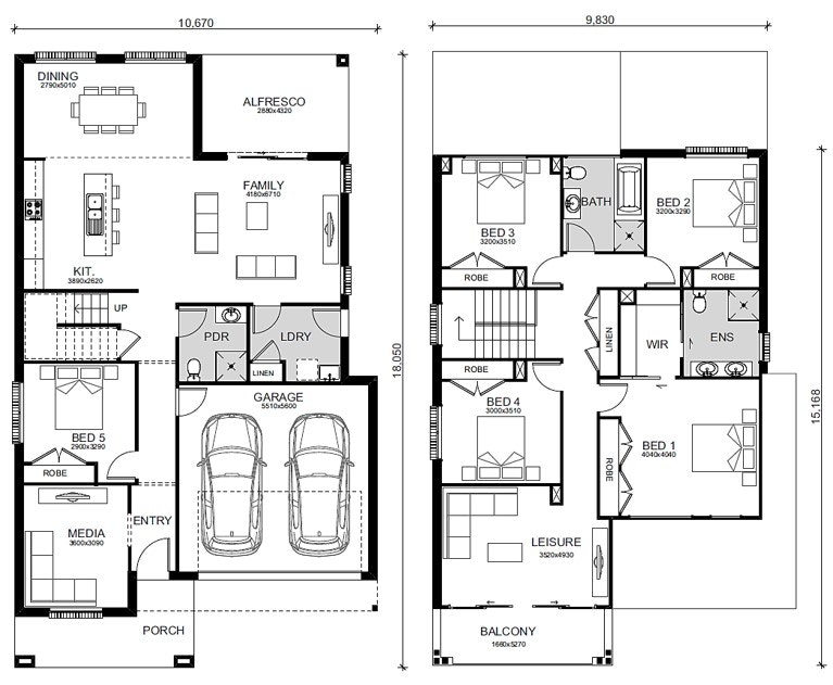 Oran-Park-Brabham-Estate Floor-plans lot-2047-option-3
