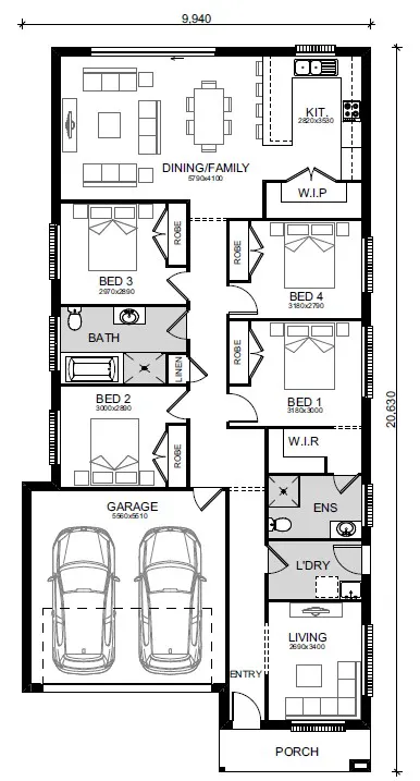 Spring-Farm Floor-plans Lot-32-Proposed-Opt-1