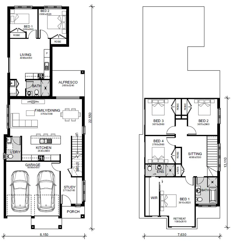 Spring-Farm Floor-plans Lot-50-Opt-5